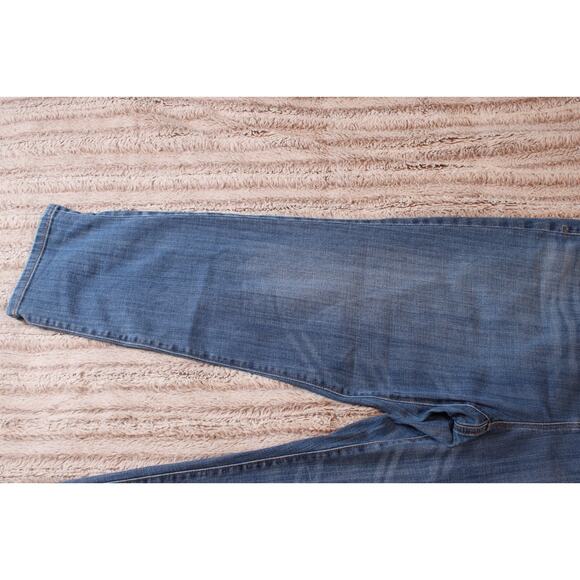 Chicos So Slimming Girlfriend Crop Jeans Chicos Sz Blue Jeans, nice - Picture 2 of 14